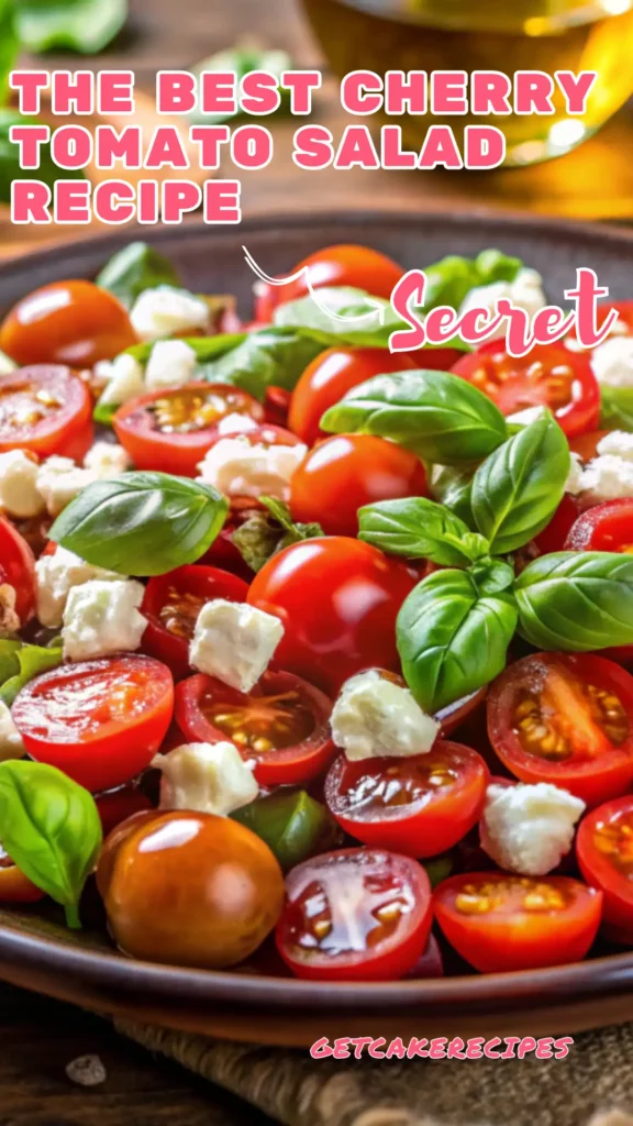 The Best Cherry Tomato Salad Recipe