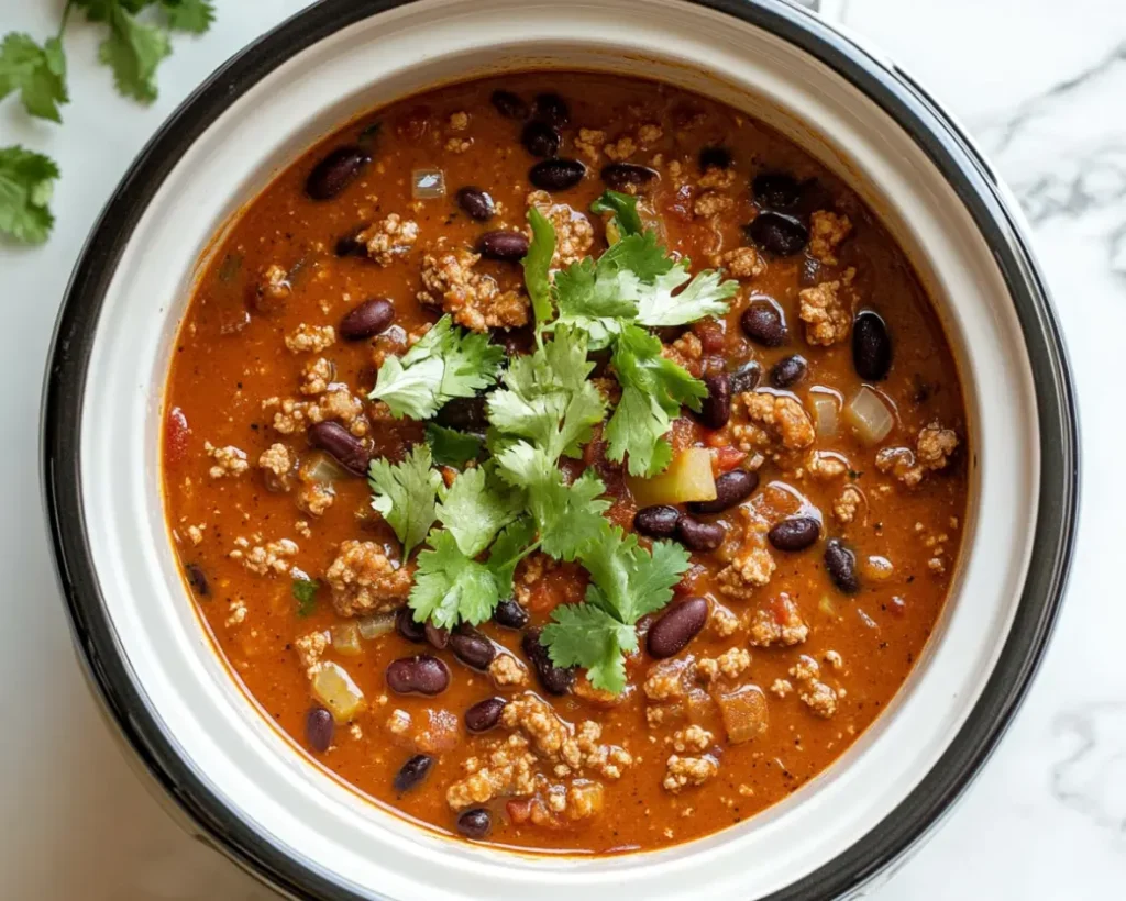 Crockpot Pumpkin Chili