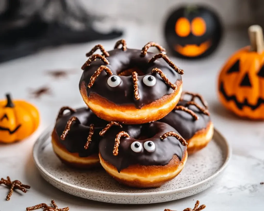 Spider Donuts Halloween