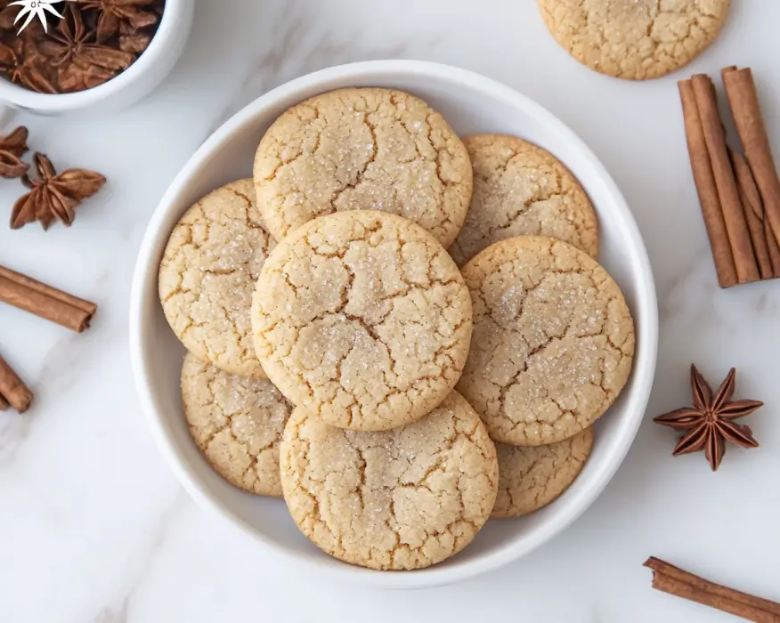 Spiced Maple Sugar Cookies