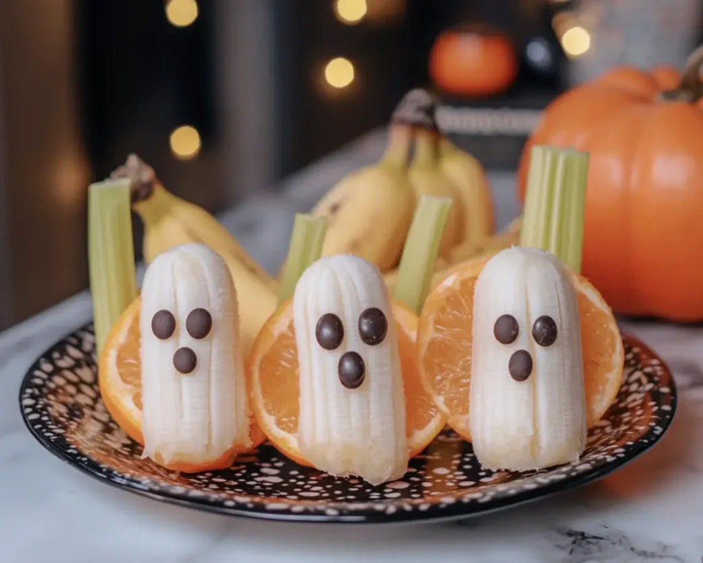 Tangerine Pumpkins and Banana Ghosts