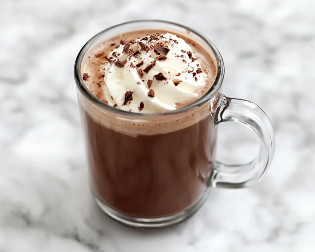 Hazelnut Hot Chocolate