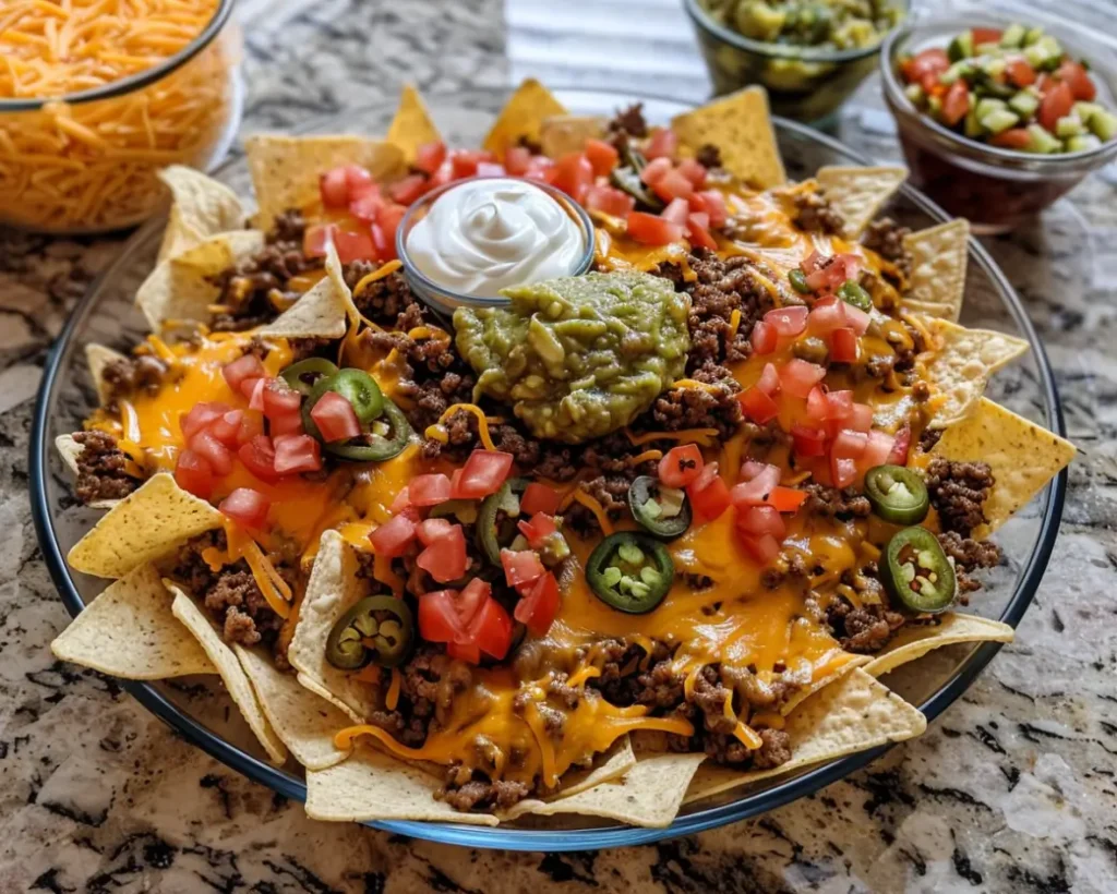 Slow Cooker Beefy Nachos