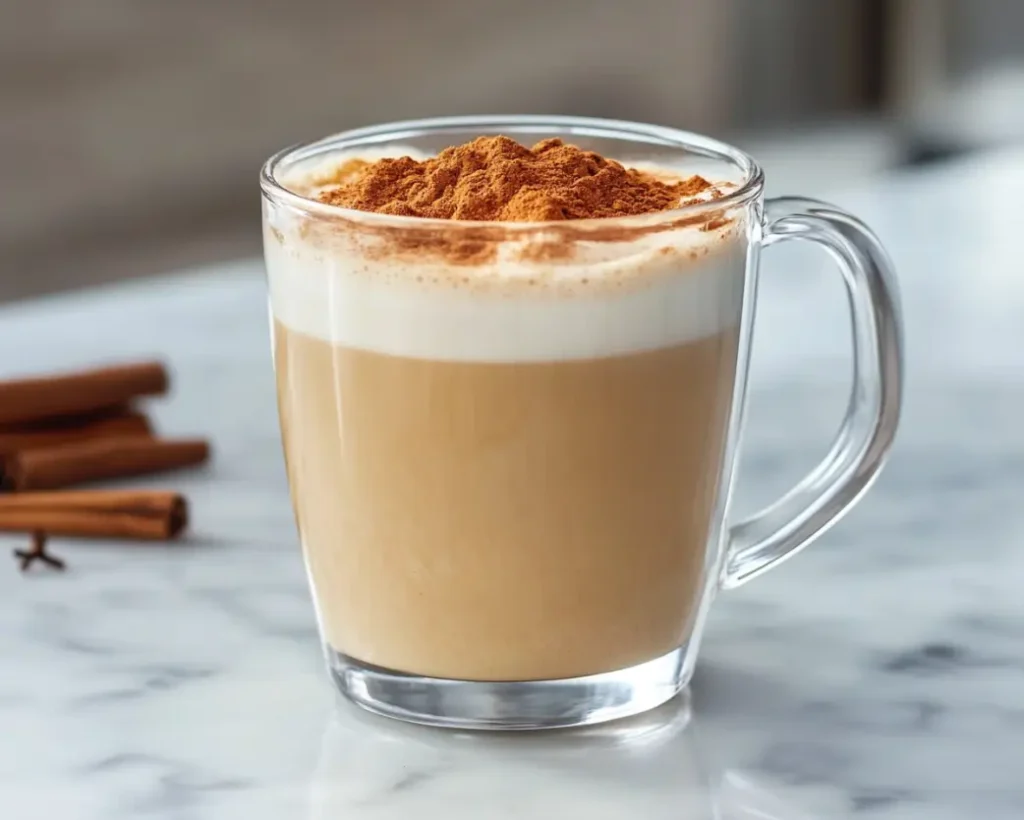 Cinnamon Maple Latte (Without Coffee)