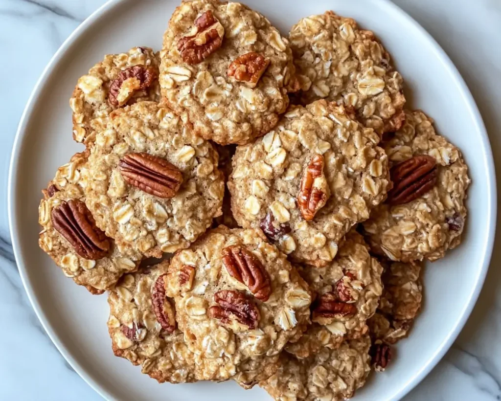 Maple Pecan Oatmeal Cookies