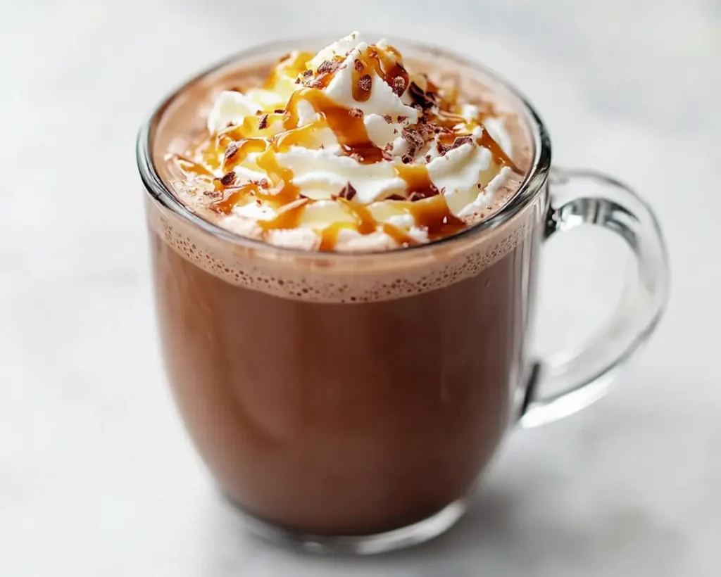 Salted Caramel Hot Chocolate