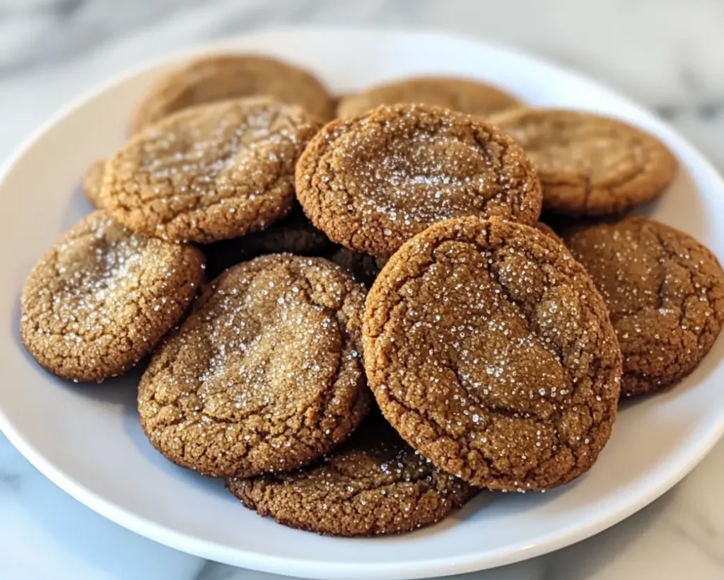 Ginger Molasses Cookies