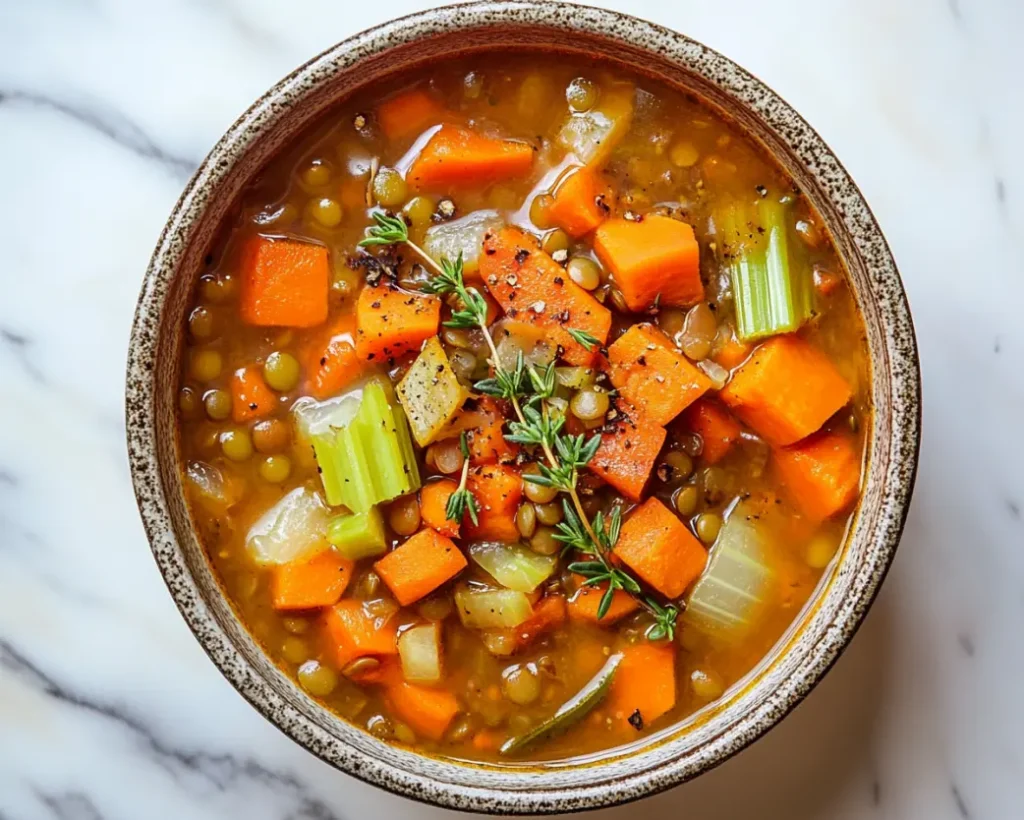 Crockpot Lentil and Vegetable Stew