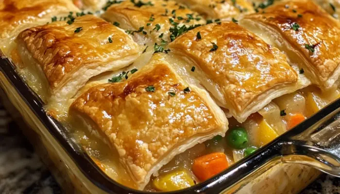 Easy Chicken Pot Pie Casserole