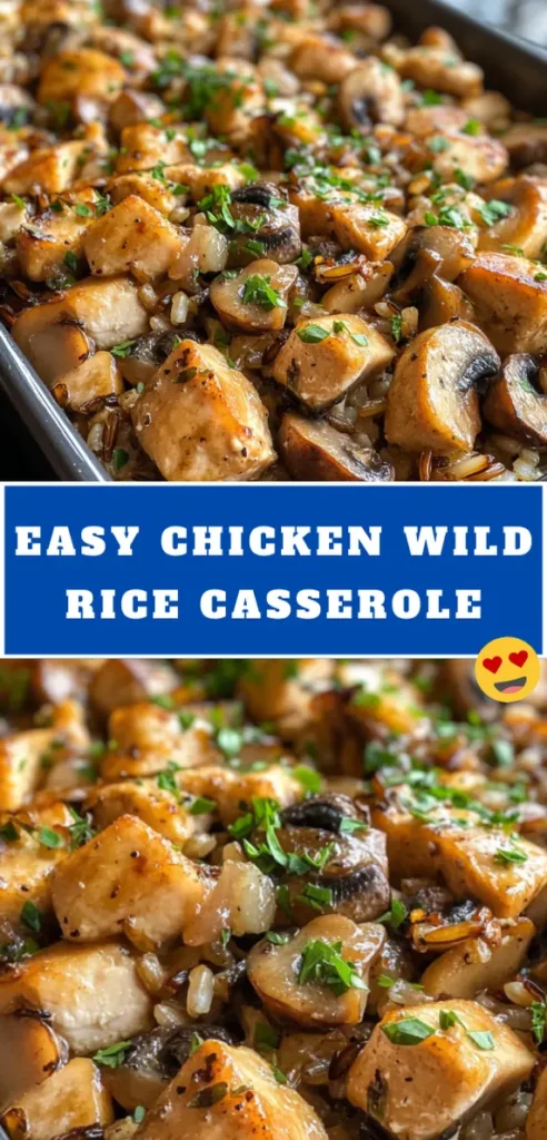 Easy Chicken Wild Rice Casserole