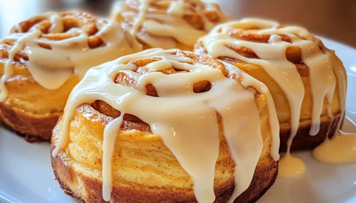 Easy Pumpkin Cinnamon Rolls