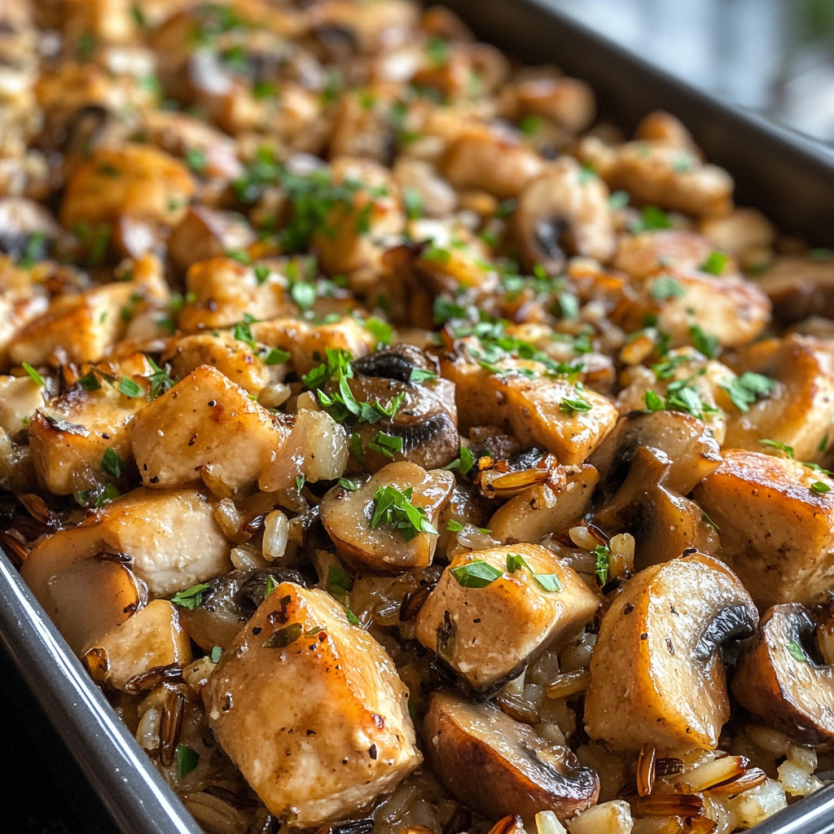 Easy Chicken Wild Rice Casserole