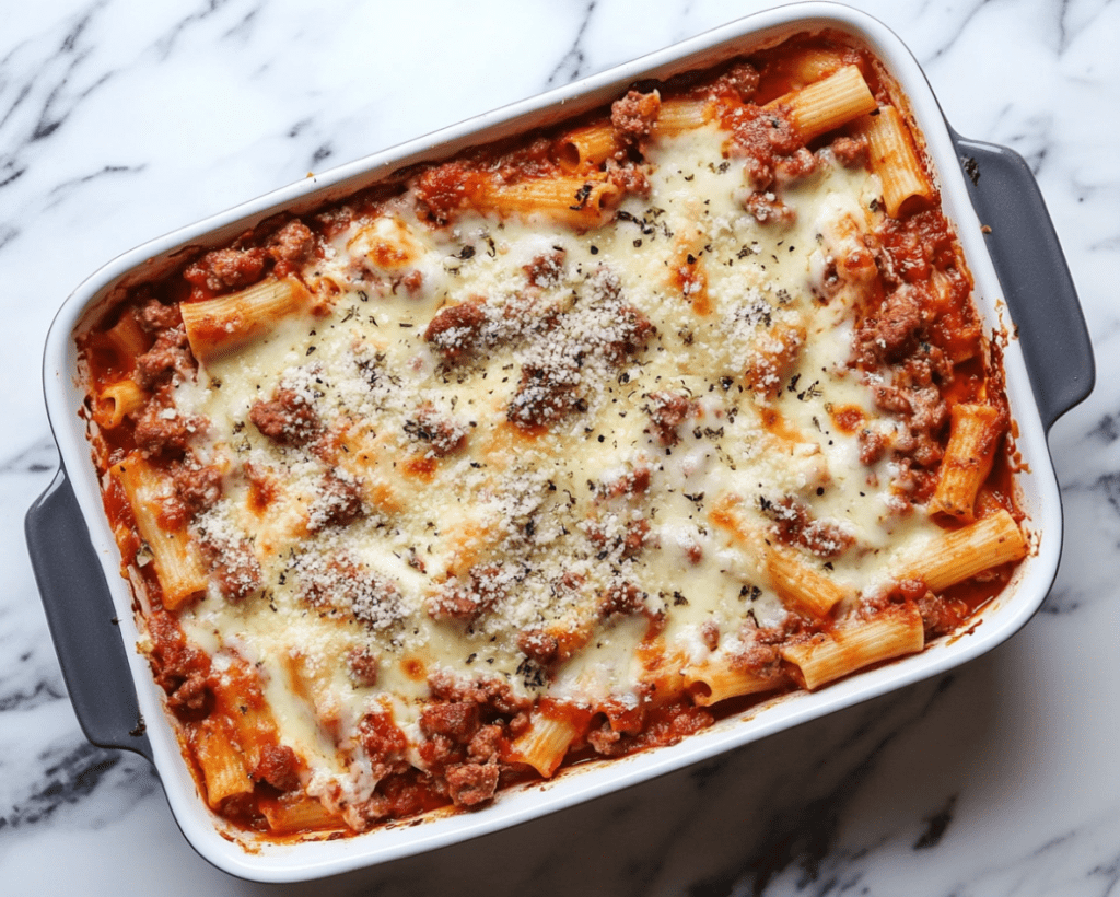 Baked Ziti with Sausage