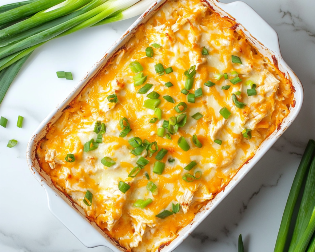 Buffalo Chicken Casserole