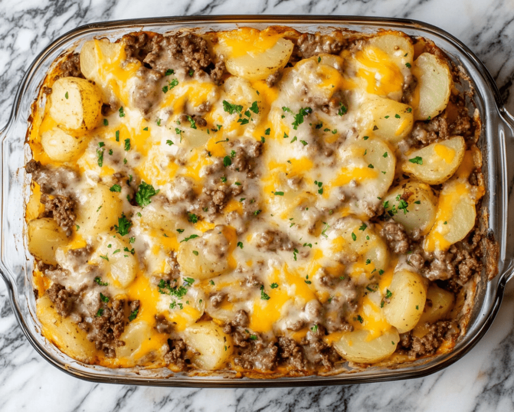 Beef and Potato Casserole