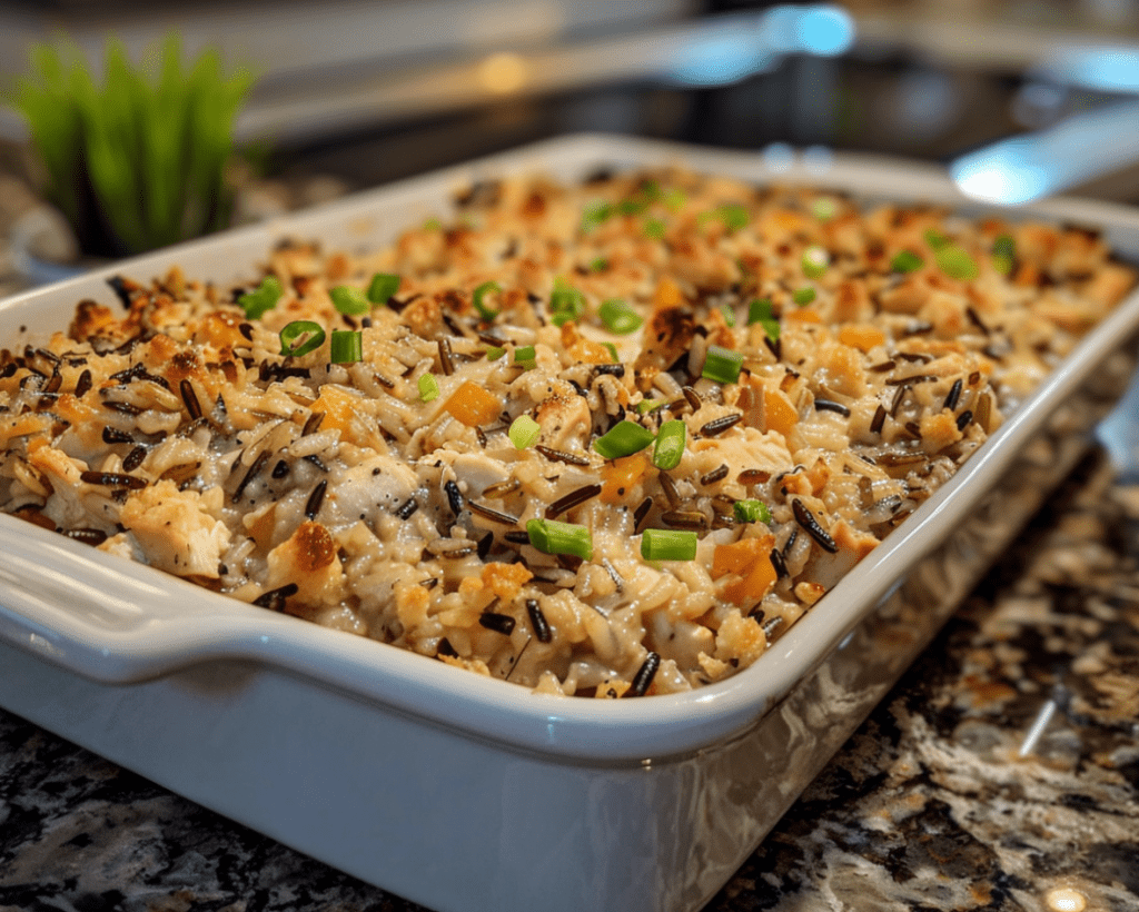 Chicken and Wild Rice Casserole