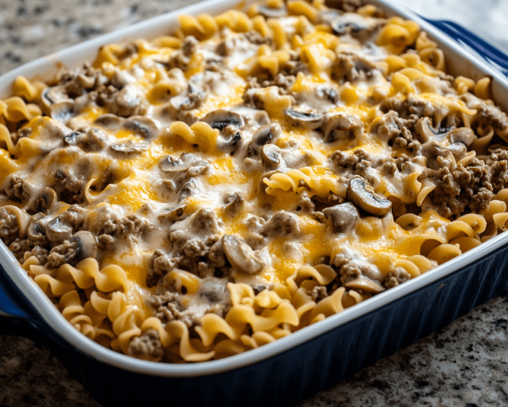 Beef Stroganoff Casserole