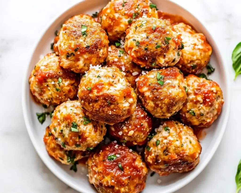 Chicken Parm Meatballs