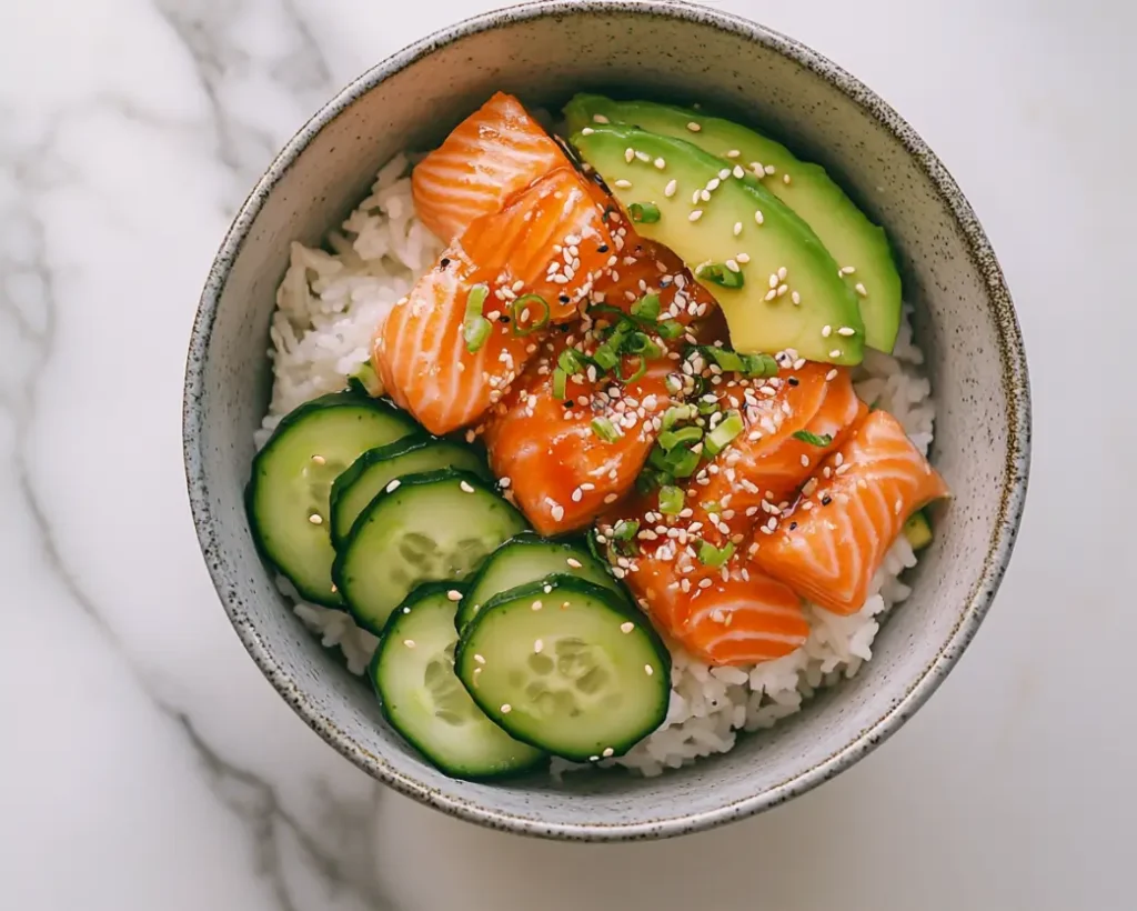 Salmon Rice Bowl