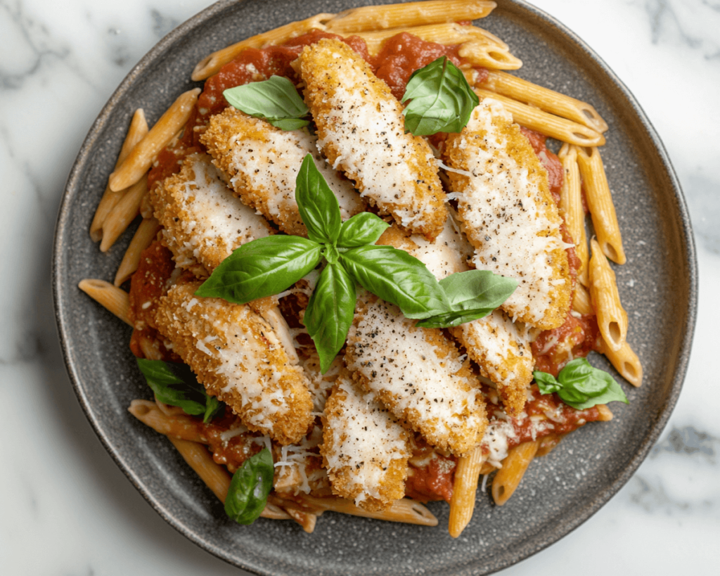 Chicken Parmesan Pasta