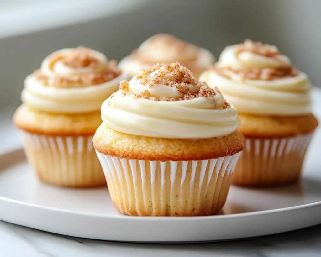 Cinnamon Roll Cupcakes