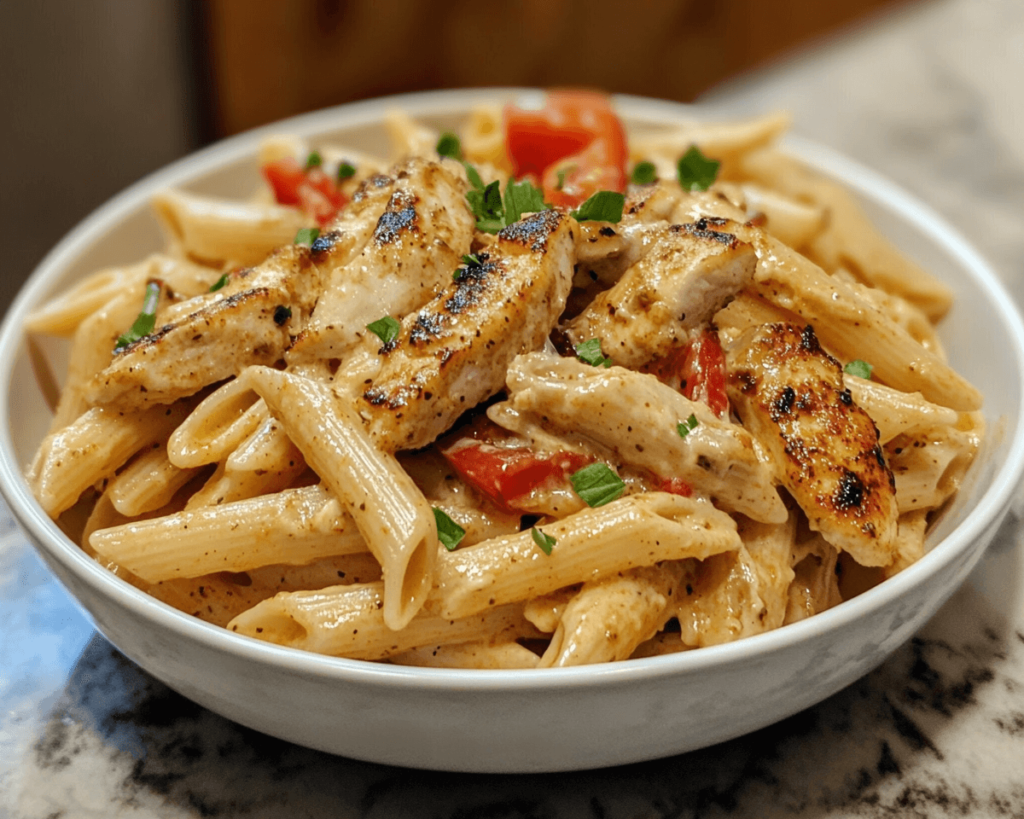 Creamy Cajun Chicken Pasta