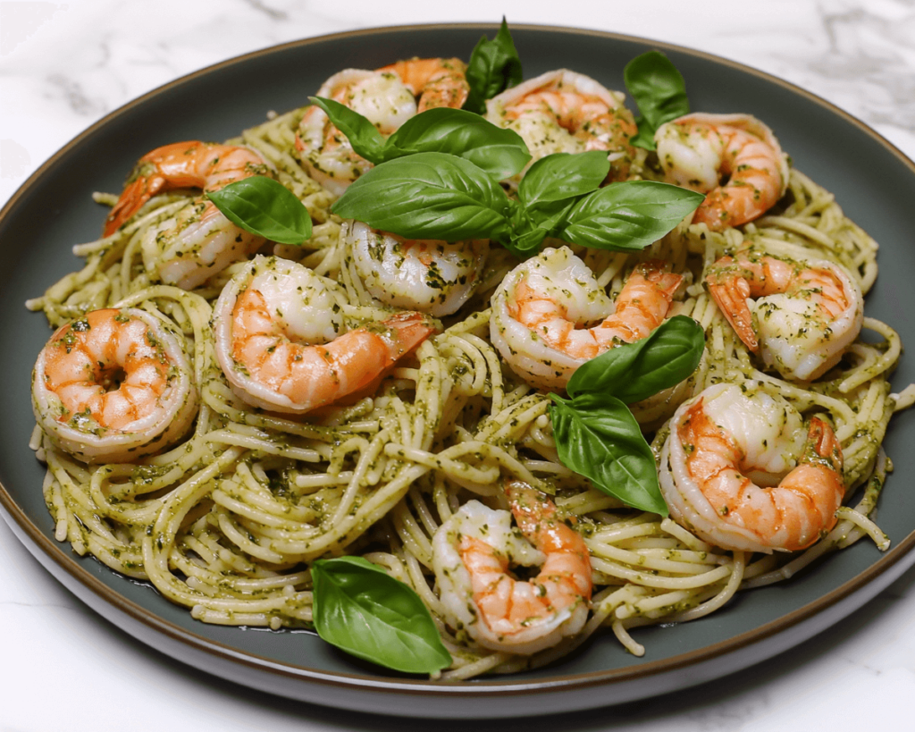 Pesto Shrimp Pasta