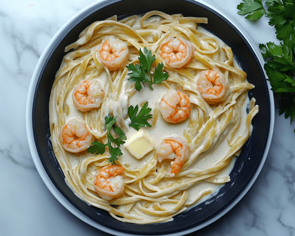 Shrimp Alfredo Pasta