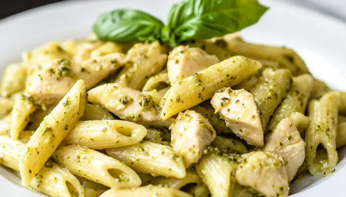 Easy Chicken Pesto Pasta Recipe