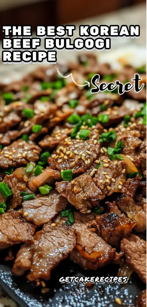 The Best Korean Beef Bulgogi Recipe