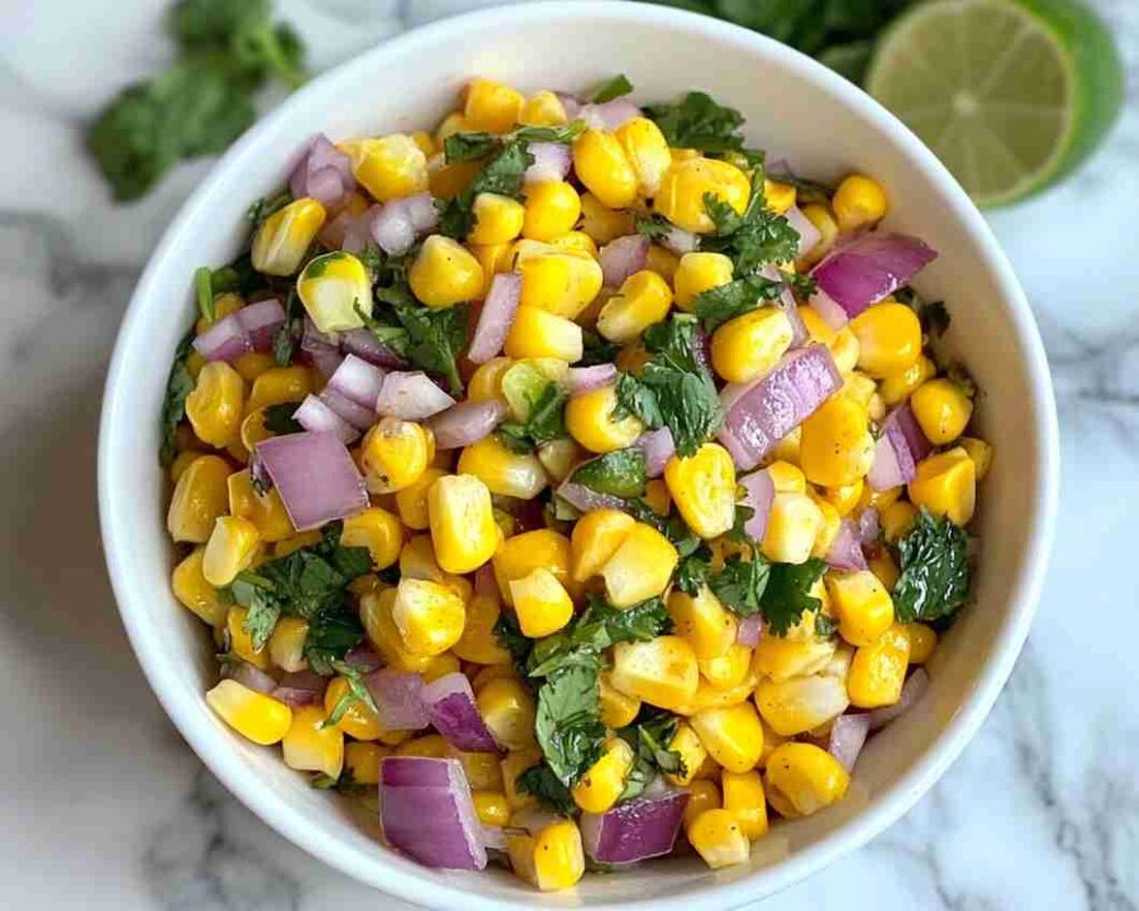 Roasted Chili-Corn Salsa