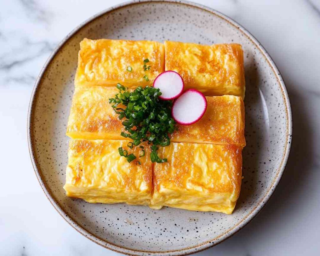 Iconic Japanese Tamagoyaki (Rolled Omelet)