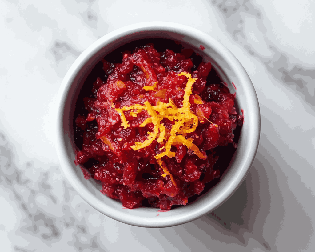 Cranberry Orange Relish