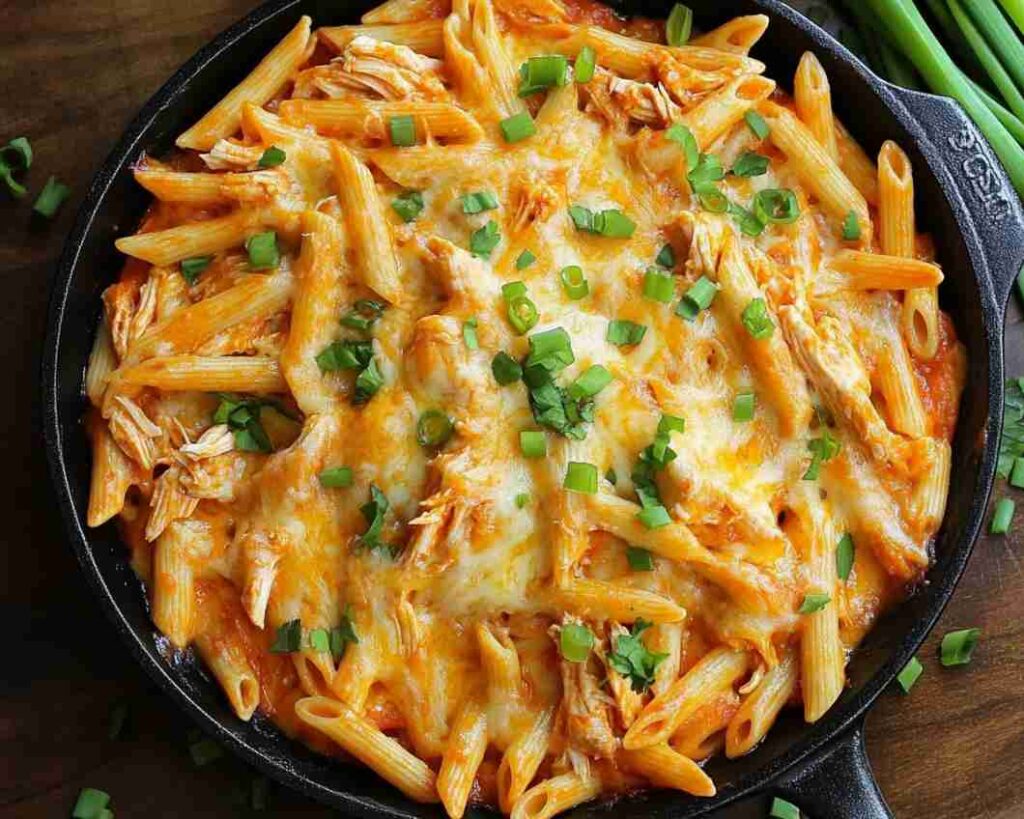 Buffalo Chicken Pasta (One Pot!)