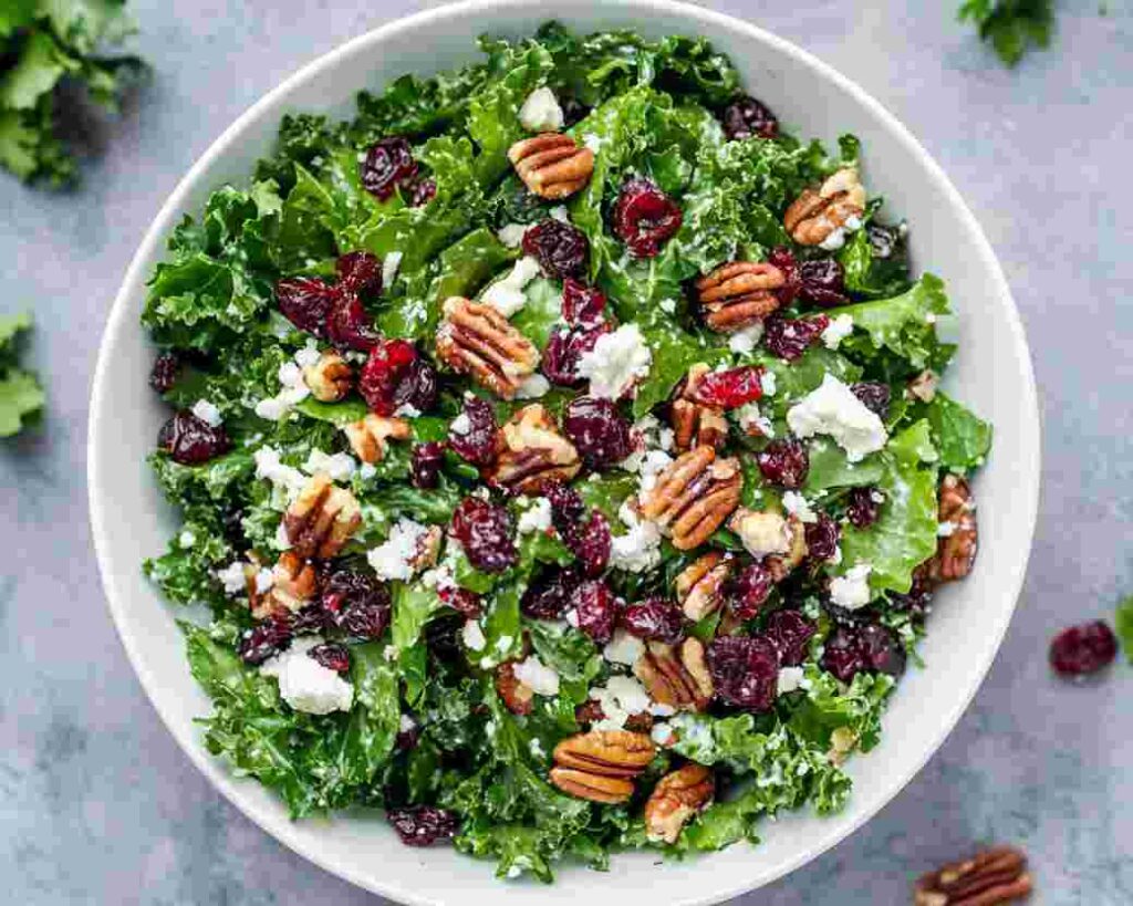 Winter Greens Salad with Maple Vinaigrette