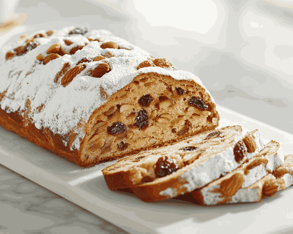 Stollen (German Christmas Bread)