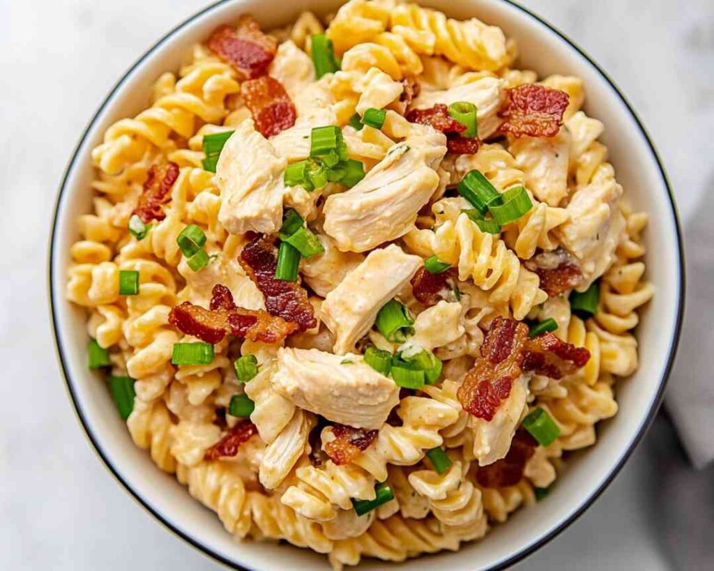 Chicken Bacon Ranch Pasta