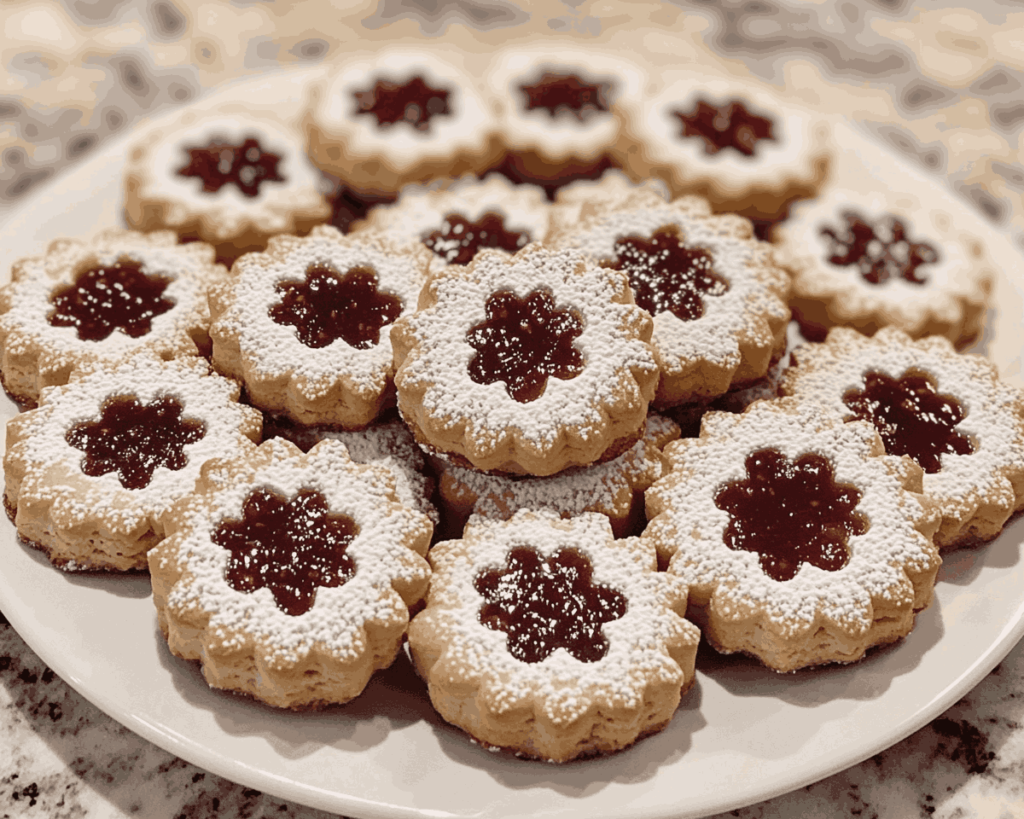 Linzer Cookies