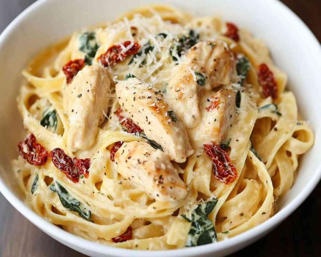 Creamy Tuscan Chicken Pasta