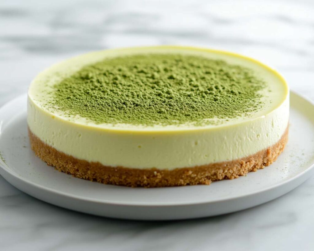 Original Matcha Japanese Cheesecake Recipe