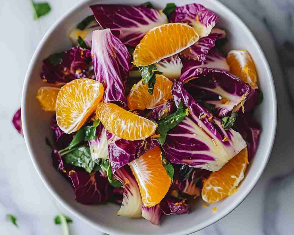 Radicchio and Endive Salad with Citrus Vinaigrette