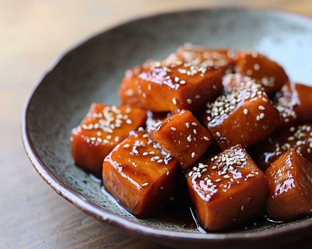 Irresistible Japanese Candied Sweet Potatoes