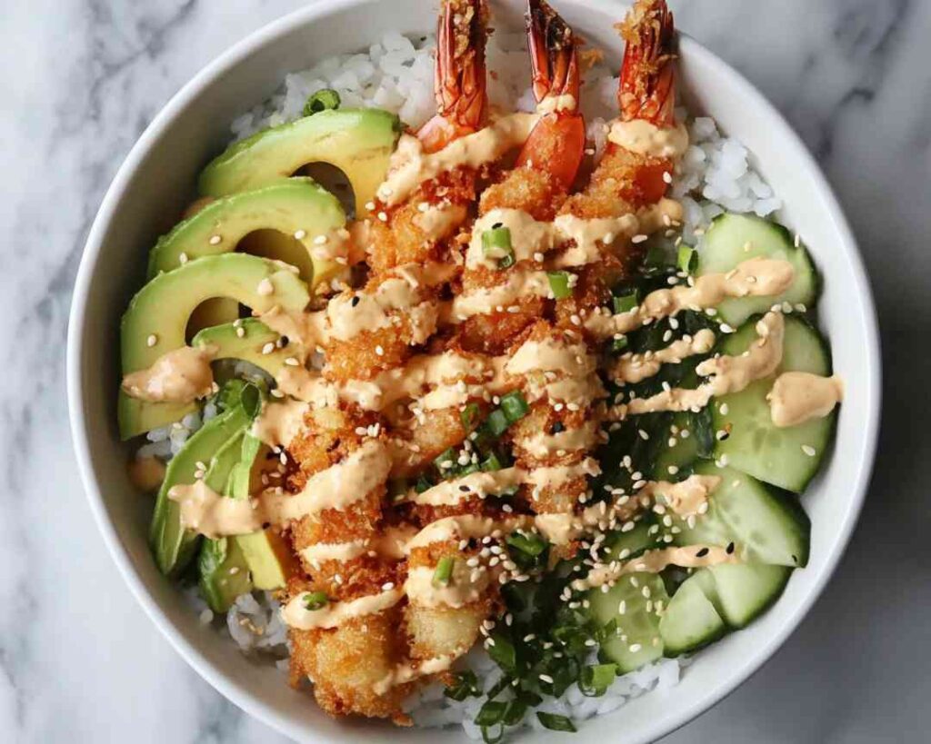 Crunch Roll Sushi Bowl