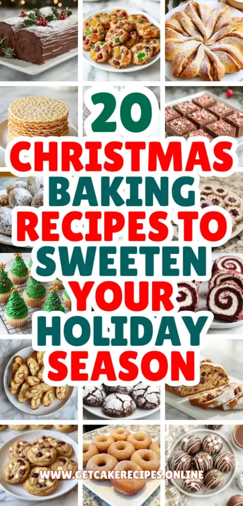 20 Christmas Baking Recipes to Sweeten Your Holiday Season