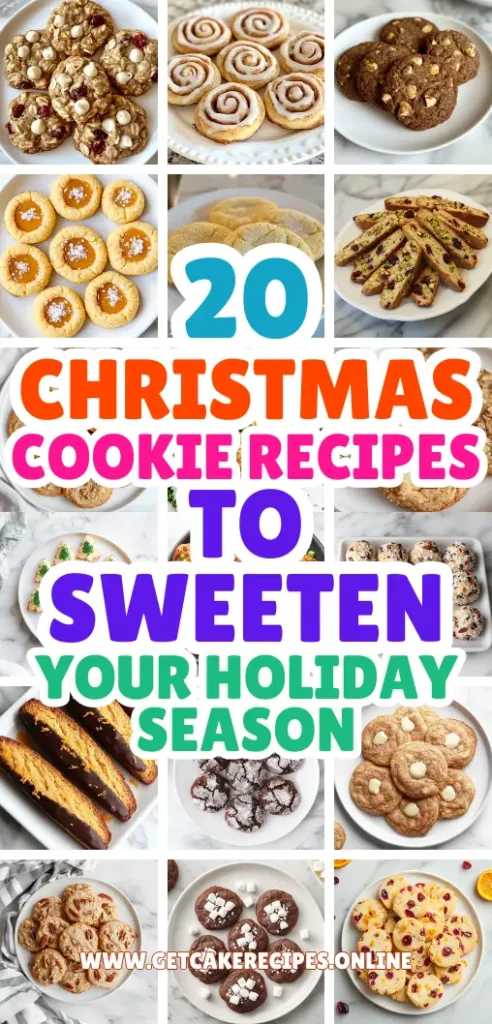 20 Christmas Cookie Recipes to Sweeten Your Holiday Season