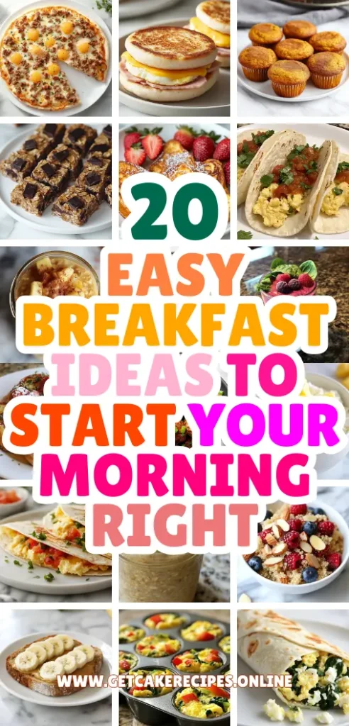 Easy Breakfast Ideas to Start Your Morning Right