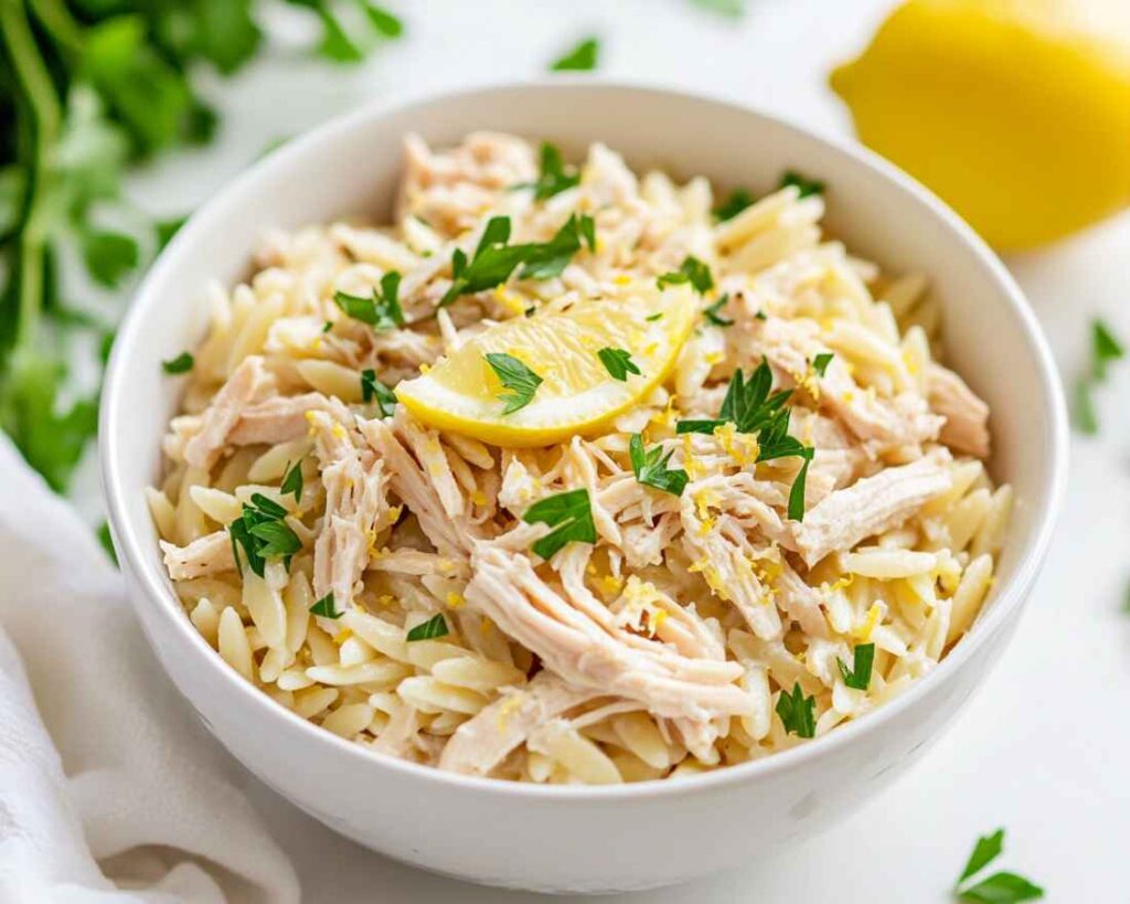 Creamy Lemon Chicken Orzo