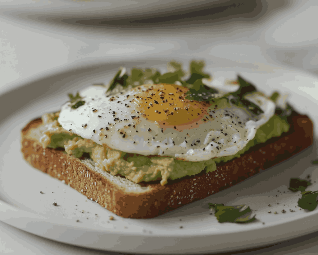 Avocado Toast with Poached Egg