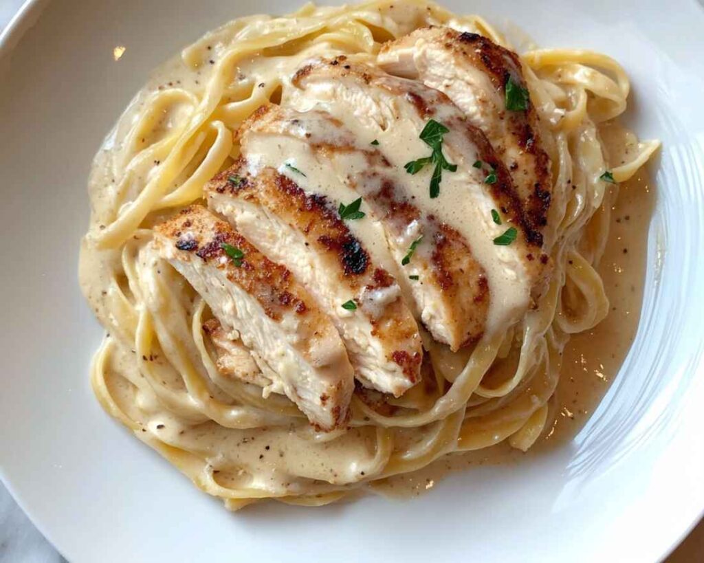 Chicken Fettuccine Alfredo