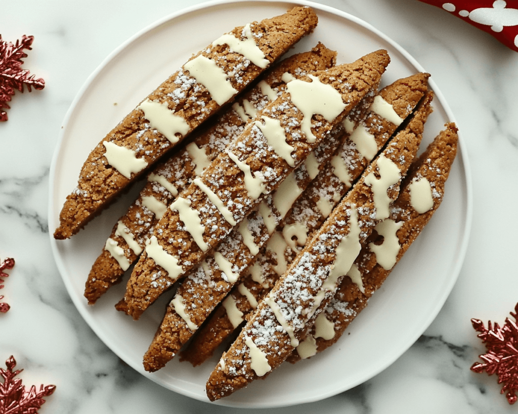 Gingerbread Biscotti